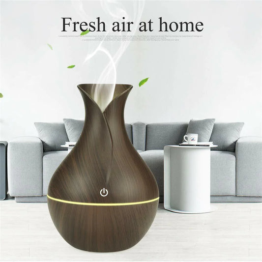 "Relax and Refresh with our LED Aromatherapy Diffuser - The Ultimate Essential Oil Humidifier and Air Purifier"
